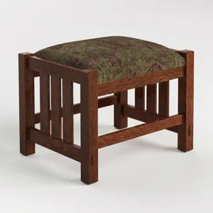 Slatted Footstool