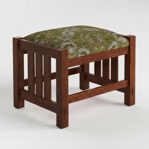 Slatted Footstool