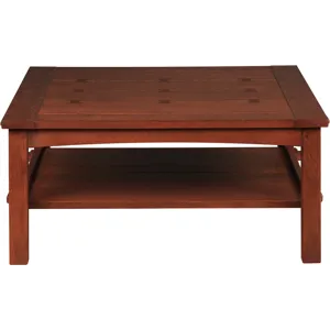 Mission Butterfly Top Cocktail Table Oak