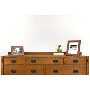 Mission Triple Dresser Oak