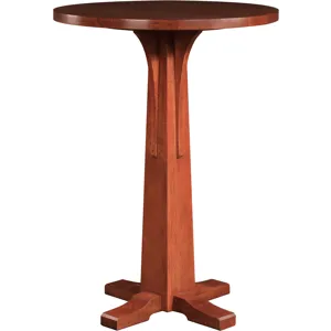 Mission Bistro Table Oak