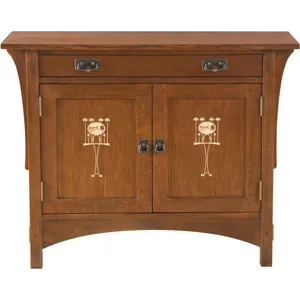 Harvey Ellis Door Console Oak