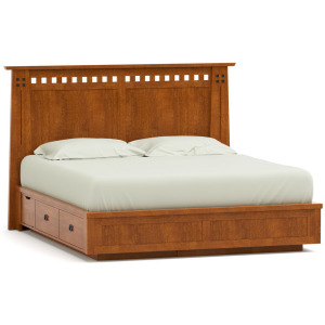 Highlands Platform Storage Bed - King