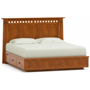 Highlands Platform Storage Bed - California King