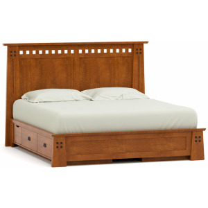 Highlands Platform Storage Bed - California King