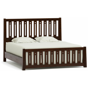 Highlands Pierced Slat Bed - California King