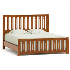 Highlands Pierced Slat Bed - California King