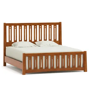 Highlands Pierced Slat Bed - California King