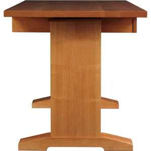 Harvey Ellis Hi-Lo Standing Desk, No Inlay Cherry