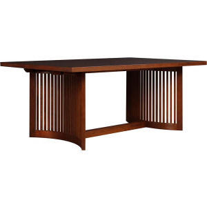 Park Slope Trestle Dining Table Cherry