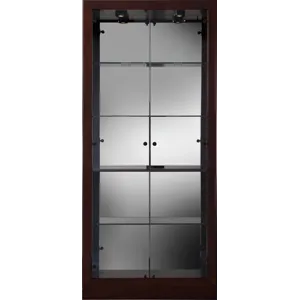 Mission Display Cabinet Cherry