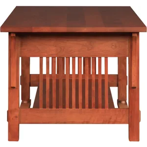 Mission Three-Drawer Cocktail Table Cherry