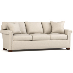 Selectionals by Stickley 1000 Series Three-Cushion Sofa With Key Arm
