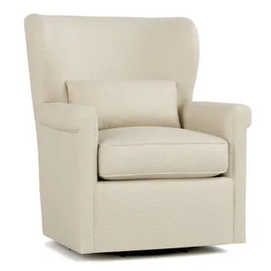 Hudson Valley Swivel Wing Chair