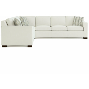 Stickley Fine Upholstery Keene Sectional Maple/Dark Maple
