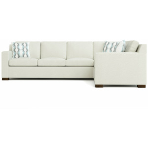 Stickley Fine Upholstery Keene Sectional Maple/Dark Maple