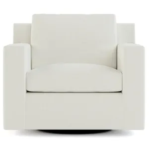 Stickley Fine Upholstery Keene Swivel Chair Maple