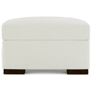 Stickley Fine Upholstery Keene Ottoman Maple