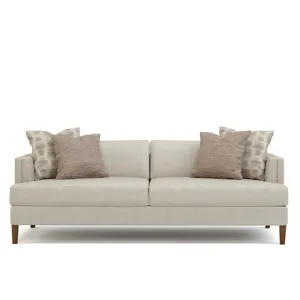 Surrey Hills Two-Seat Tuxedo-Arm Sofa Oak