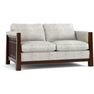 Highlands Loveseat Oak