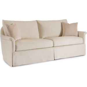 Martine Skirted Pillowback Sofa