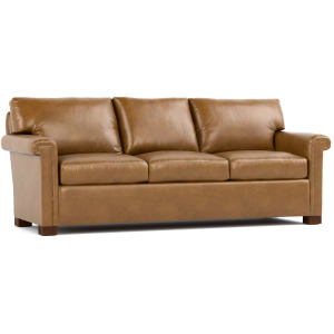 Selectionals by Stickley 1000 Series Three-Cushion Sofa With Key Arm