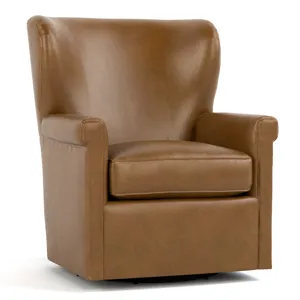 Hudson Valley Swivel Wing Chair