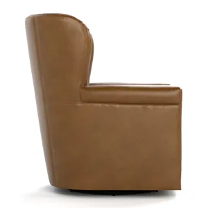Hudson Valley Swivel Wing Chair