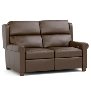 Woodlands Small Roll Arm Motion Loveseat