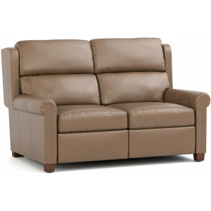 Woodlands Small Roll Arm Motion Loveseat