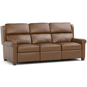 Woodlands Small Roll Arm Motion Sofa With Nails