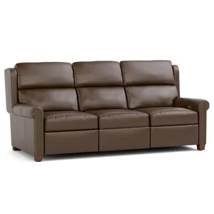 Woodlands Small Roll Arm Motion Sofa With Nails