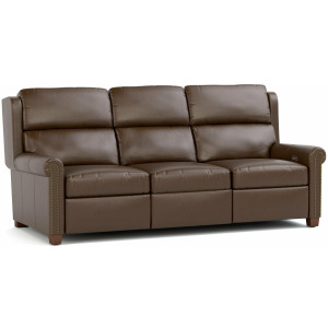 Woodlands Small Roll Arm Motion Sofa With Nails