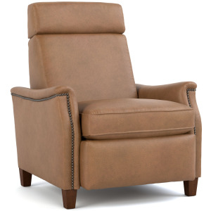 Stickley Fine Upholstery Laurel Saddle-Arm Recliner