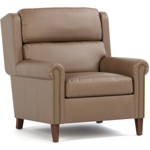 Woodlands Small Roll Arm Chair With Nails