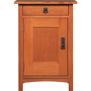 Mission Cabinet Hinged Oak