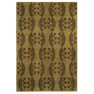 Light Tulip Fest Rug - 6'X9'