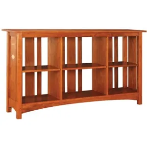Slatted Back Bookcase