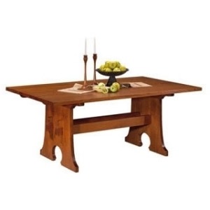 Keyhole Trestle Table