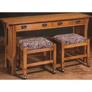 Mission Sofa Table Oak