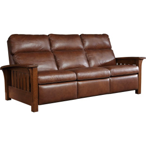 Orchard Street Power Motion Sofa Oak