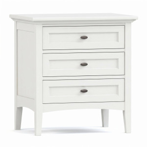 Revere Three-Drawer Nightstand