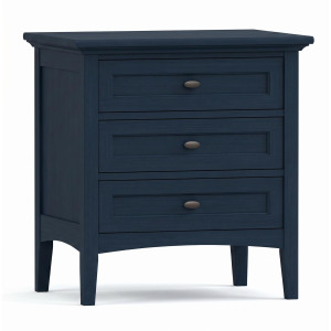 Revere Three-Drawer Nightstand