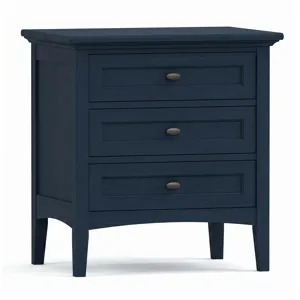 Revere Three-Drawer Nightstand