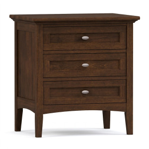 Revere Three-Drawer Nightstand