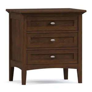 Revere Three-Drawer Nightstand