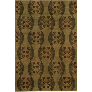 Stickley Designer Rugs Light Tulip Fest Rug 2' 6