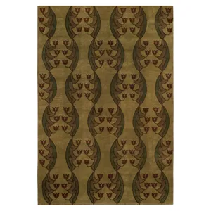 Stickley Designer Rugs Light Tulip Fest Rug 2' 6" X 4'