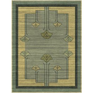 STICKLEY Art Ginkgo Rug 6' X 9'