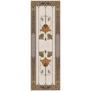Stickley Designer Rugs Garden Window Rug, Ivory 2' 9